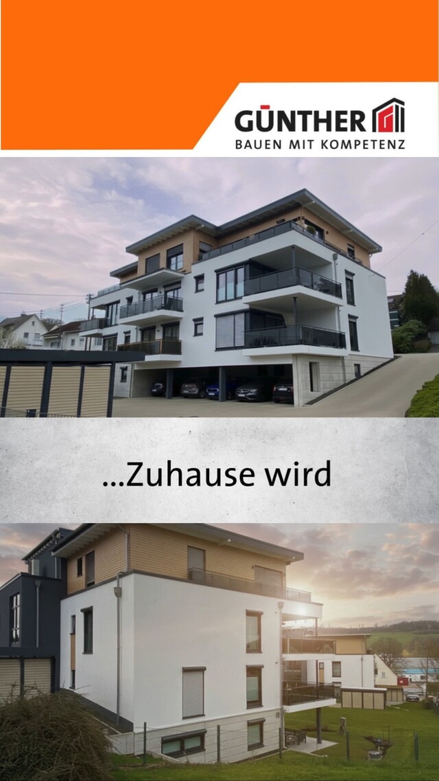 Das 2021 fertiggestellte Mehrfamilienhaus in Neunkirchen ist mittlerweile zu einem Zuhause geworden und mit Leben gefüllt.

#BauunternehmungGUENTHER
#BauenMitKompetenz
#KommInsGüntherTeam
#studentenleben
#Studium
#Bauvorhaben
#klimafreundlich
#Azubi
#Ausbildung
#Karriere
#Fertigteilwerk
#Betonfertigteilwerk
#handwerk 
#mehrfamilienhaus
#Architektur
#Siegen
#Siegenwittgenstein
#Netphen