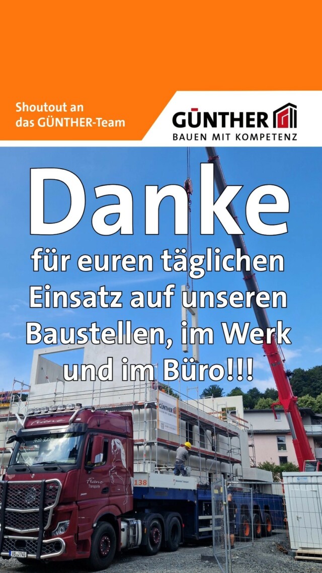 SHOUTOUT an das GÜNTHTER-Team:
DANKE für euren täglichen Einsatz auf der Baustelle, im Werk und im Büro – ihr seid das Fundament unseres Erfolgs! 

#BauunternehmungGUENTHER
#BauenMitKompetenz
#KommInsGüntherTeam
#Azubi
#Ausbildung
#Karriere
#DualesStudium
#Maurer
#Stahlbetonbauer
#Hochbau
#Tiefbau
#Fertigteilbau
#Fertigteilwerk
#Betonfertigteilwerk
#Handwerk
#Siegen
#Siegenwittgenstein
#Netphen
#kreuztal
#Siegerland
#Tischler
#schreiner
#Zimmermann