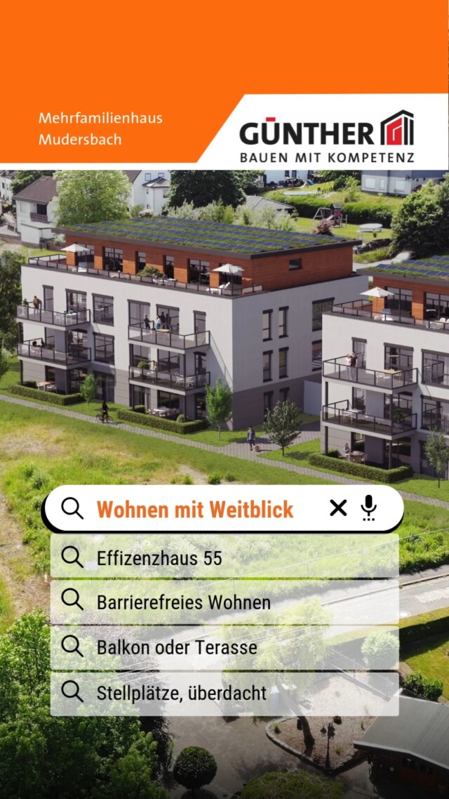 Alle Infos zu unserem neuen Wohnbauprojekt in Mudersbach gibt's jetzt auf unserer Hompage:
www.bauunternehmung-guenther.net/aktuelles

#BauunternehmungGUENTHER
#BauenMitKompetenz
#komminsgüntherteam 
#FlickTreuconsult
#Neubauprojekt 
#Bauvorhaben
#klimafreundlich
#Karriere
#Fertigteilwerk
#Betonfertigteilwerk
#Handwerk
#Siegen
#Siegenwittgenstein
#netphen 
#Mudersbach