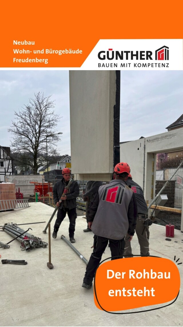 Baustellenupdate aus Freudenberg

#BauunternehmungGUENTHER
#BauenMitKompetenz
#KommInsGüntherTeam
#Azubi
#Ausbildung
#Karriere
#DualesStudium
#Maurer
#Rohbau
#Stahlbetonbauer
#Hochbau
#Tiefbau
#Fertigteilbau
#Fertigteilwerk
#Betonfertigteilwerk
#Handwerk
#Siegen
#Siegenwittgenstein
#Netphen
#Freudenberg
#Siegerland