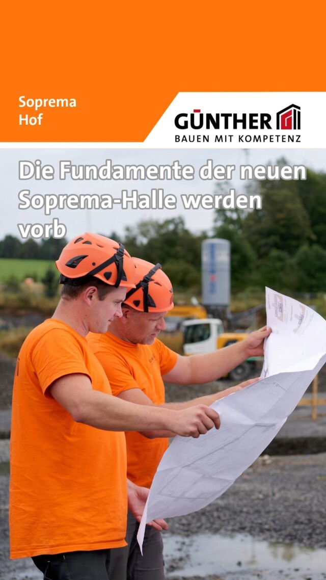 Die Fundamente der neuen Soprema-Halle werden vorbereitet...

#BauunternehmungGUENTHER
#BauenMitKompetenz
#KommInsGüntherTeam
#Azubi
#Ausbildung
#Karriere
#DualesStudium
#Maurer
#Stahlbetonbauer
#Hochbau
#Tiefbau
#Fertigteilbau
#Fertigteilwerk
#Betonfertigteilwerk
#Handwerk
#Siegen
#Siegenwittgenstein
#Netphen
#Siegerland